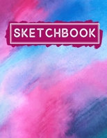 Sketchbook: Personalized Watercolor Sketch Book / Notebook / Journal - 110 Pages of Sketching, Drawing, Writing, and Doodling - Gift 1695210743 Book Cover