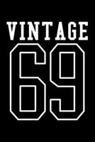 Vintage: Dot Grid Journal, Diary, Notebook, 6x9 inches with 120 Pages. 1708143114 Book Cover