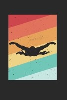 Schwimmen Schwimmer Notizbuch: Schwimmen Schwimmer Notizbuch f�r Liebhaber / Notizheft / Notizblock A5 (6x9in) Dotted Notebook / Punkteraster / 120 gepunktete Seiten 1678851132 Book Cover