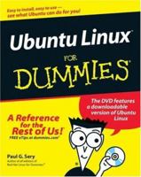 Ubuntu Linux For Dummies (For Dummies (Computer/Tech)) 0470125055 Book Cover
