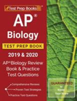 AP Biology Test Prep Book 2019 & 2020: AP Biology Review Book & Practice Test Questions 1628456221 Book Cover