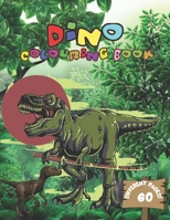 Dino Colouring Book: Activity Worksheet for Kids, Dinosaurs Theme B08SGR326Y Book Cover