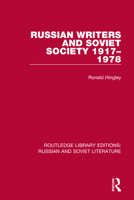 Russian Writers and Soviet Society 1917–1978 0367775379 Book Cover