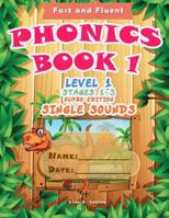 Phonics Book 1: Level 1. Stages 1 - 3. Jumbo Edition (Jumbo Phonics Program) (Volume 1) 1985369125 Book Cover