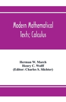 Modern Mathematical Texts; Calculus 9353974054 Book Cover