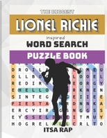 The Biggest Lionel Richie Inspired Word Search: Activity and Puzzle Book For Adults B09SFMPBD1 Book Cover