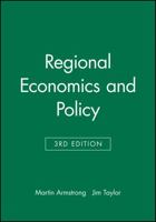 Regional Economics and Policy 0860031705 Book Cover