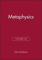 Metaphysics, Volume 20 1405167920 Book Cover