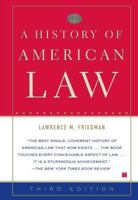 A History of American Law 0671528076 Book Cover