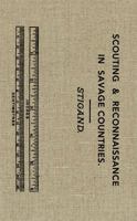Scouting and Reconnaissance in Savage Countries 0994437641 Book Cover