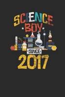 Science Boy Since 2017: Graph Paper Notebook - Scientist, Student And Teacher Gift Idea 1692784536 Book Cover