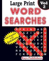 Large Print WORD SEARCHES Vol 2 1542736439 Book Cover