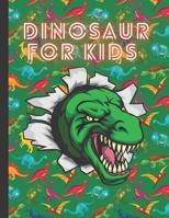 Dinosaur for Kids: dinosaur coloring book for kids ages 4-8 | Great Gift for Boys & Girls, Ages 4-8 | dinosaur coloring book for kids B08VCQWZ4F Book Cover