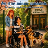 Ava et les animaux abandonnés: Au cœur des refuges et des vies à reconstruire (Les aventures d'Ava au secours des animaux) (French Edition) B0H2D6PPVK Book Cover