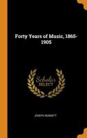 Forty Years of Music, 1865-1905 101762917X Book Cover