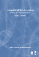 Interpersonal Communication: Putting Theory into Practice 1032802537 Book Cover