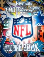 National Football League Coloring Book: NFL Team Logos and Players 1981912487 Book Cover