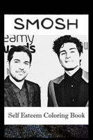 Self Esteem Coloring Book: Smosh Inspired Illustrations B093RS7FWQ Book Cover
