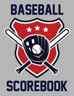 Baseball Scorebook: 100 Scorecards For Baseball Games 1095133071 Book Cover