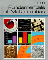 HBJ Fundamentals of Mathematics 0153530014 Book Cover