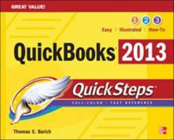 QuickBooks 2013 QuickSteps 0071804757 Book Cover