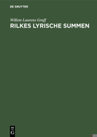 Rilkes Lyrische Summen 3110003325 Book Cover