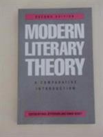 Modern Literary Theory: a Comparative Introduction (2nd edition) 0389206326 Book Cover