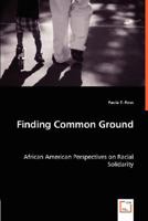 Finding Common Ground 3836494647 Book Cover