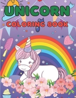 Unicorn Coloring Book: For Kids Age 4-8 B0BMZLK4BW Book Cover