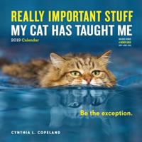 Really Important Stuff My Cat Has Taught Me Wall Calendar 2019 1523504870 Book Cover