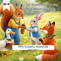 Vol. 10 - The Adventures of Pip the Brave Squirrel - Pip's Thankful Adventure B0GSVNV496 Book Cover