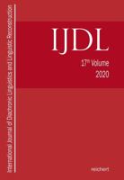 International Journal of Diachronic Linguistics and Linguistic Reconstruction 3752000074 Book Cover