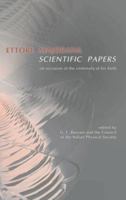 Ettore Majorana: Scientific Papers 3540480919 Book Cover