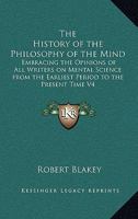 History of the Philosophy of Mind 1017332851 Book Cover