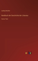 Handbuch Der Geschichte Der Litteratur 3368433547 Book Cover