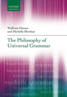 The Philosophy of Universal Grammar 0199654832 Book Cover