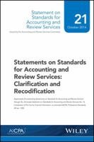 Statements on Standards for Accounting and Review Services: Clarification and Recodification 1941651399 Book Cover