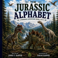 The Jurassic Alphabet (The Dinosaur Alphabet) B0H9PWB1NK Book Cover