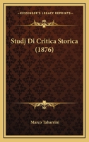 Studj In Critica Storica... 1147584710 Book Cover