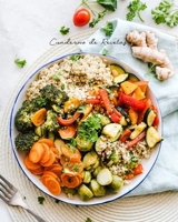 Cuaderno de Recetas: Cuaderno elegante para anotar las mejores recetas e instrucciones para guardar o regalar a un ser querido, ideal para personas ... Tazón de Vegetales) (Spanish Edition) 1656300168 Book Cover