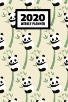 2020 Weekly Planner: January 2020 - December 2020, Calendar Agenda And Daily Schedule - Panda (6"x9") 1701870835 Book Cover