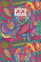 2020 Weekly & Monthly Planner: January 1, 2020 - December 31, 2020 | Priorities and To Do Column | Goals Setting Page | Abstract Red Floral (Flowery Floral) 1691601837 Book Cover