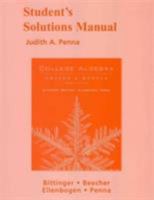 Student Solutions Manual for College Algebra: Graphs and Models, 4th Edition 0321529049 Book Cover