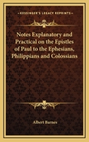 Barnes Notes Eph - Col 0801005183 Book Cover