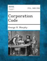 Corporation Code 1289342873 Book Cover