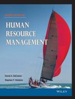 HUMAN RESOURCE MANAGEMENT, 10TH EDITION 8126531193 Book Cover