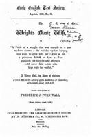 The Wright's Chaste Wife 1530964806 Book Cover