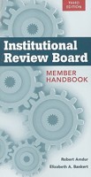 Institutional Review Board: Member Handbook 0763780006 Book Cover