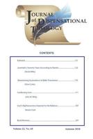 Jodt Autumn 2018 Vol. 22 No. 65 1726627195 Book Cover