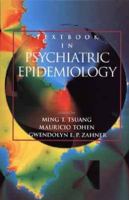 Textbook in Psychiatric Epidemiology 047140974X Book Cover